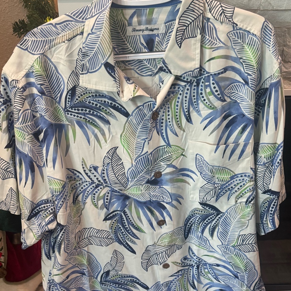 COPY - Men's Blue Floral Shirt